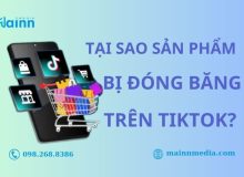 sản phẩm bị đóng băng trên TikTok