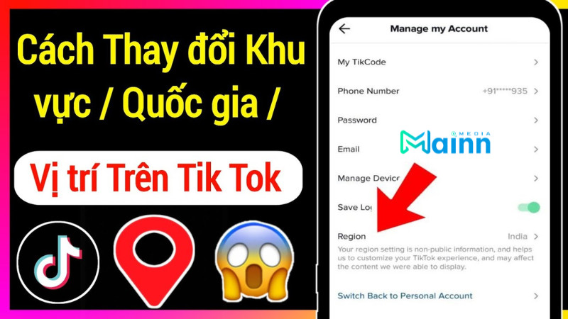 Tìm hiểu cách thay đổi quốc gia trên TikTok Shop