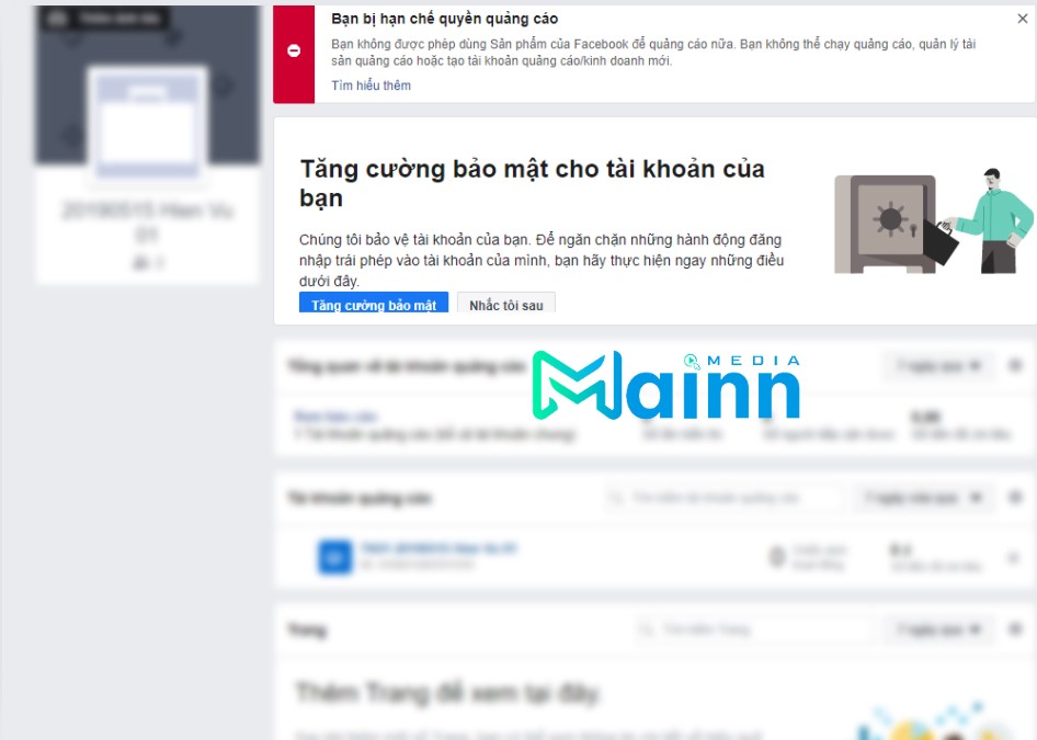 share tài khoản quảng cáo facebook