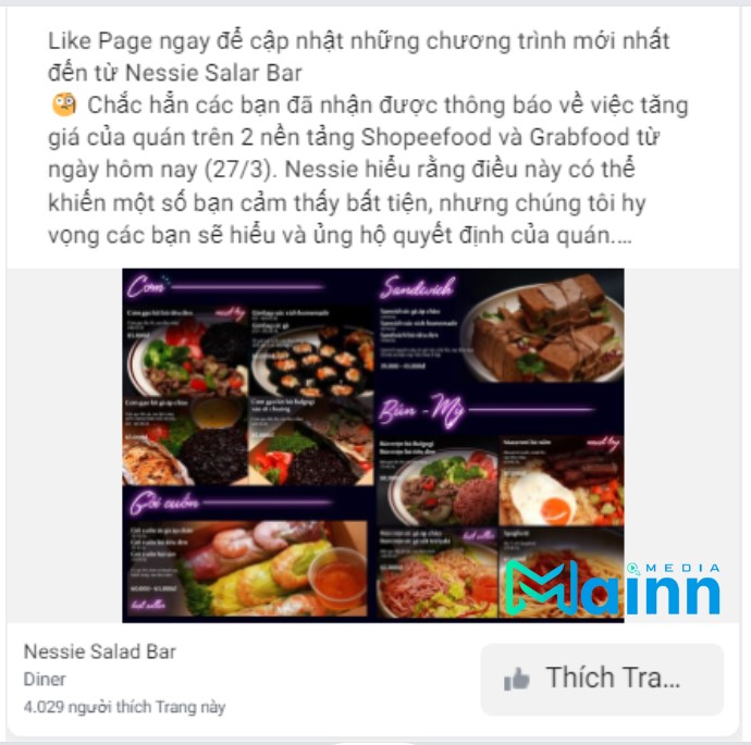 hình ảnh chạy quảng cáo facebook