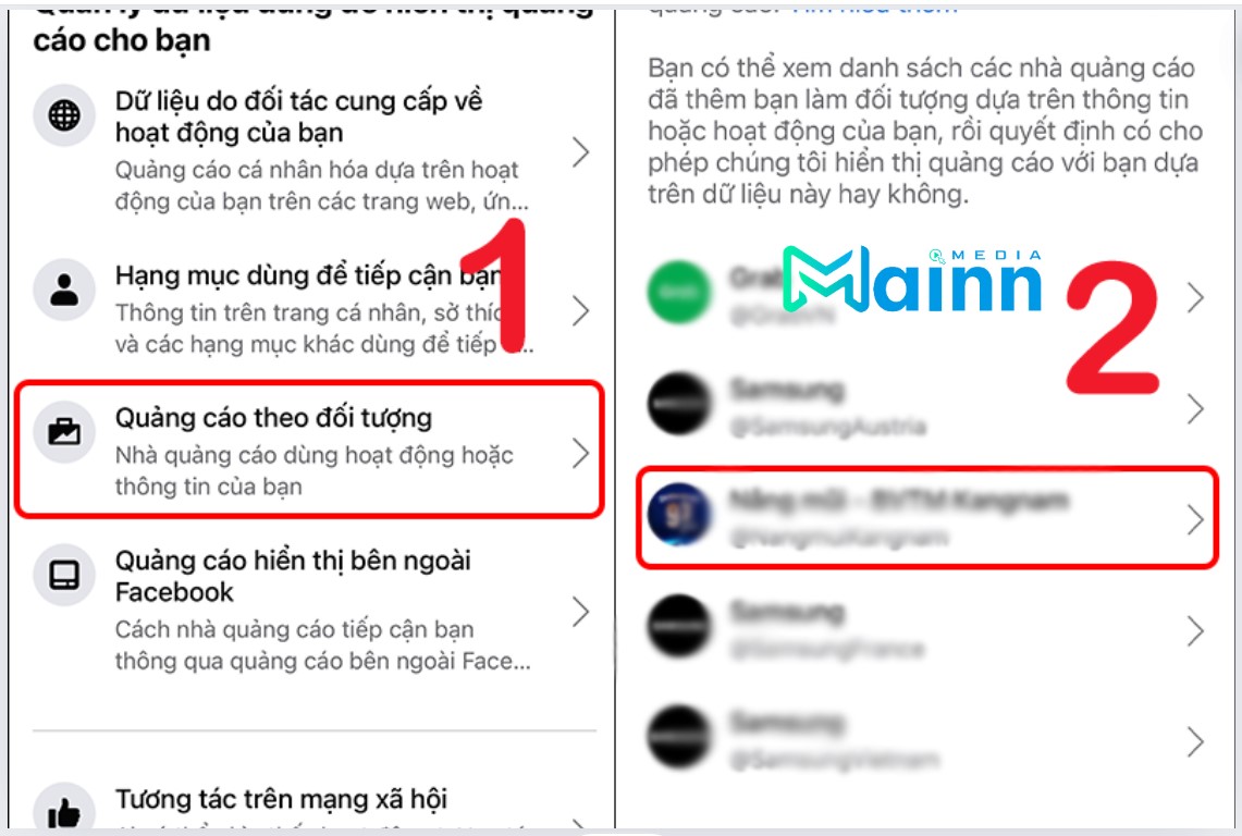 chặn quảng cáo facebook video