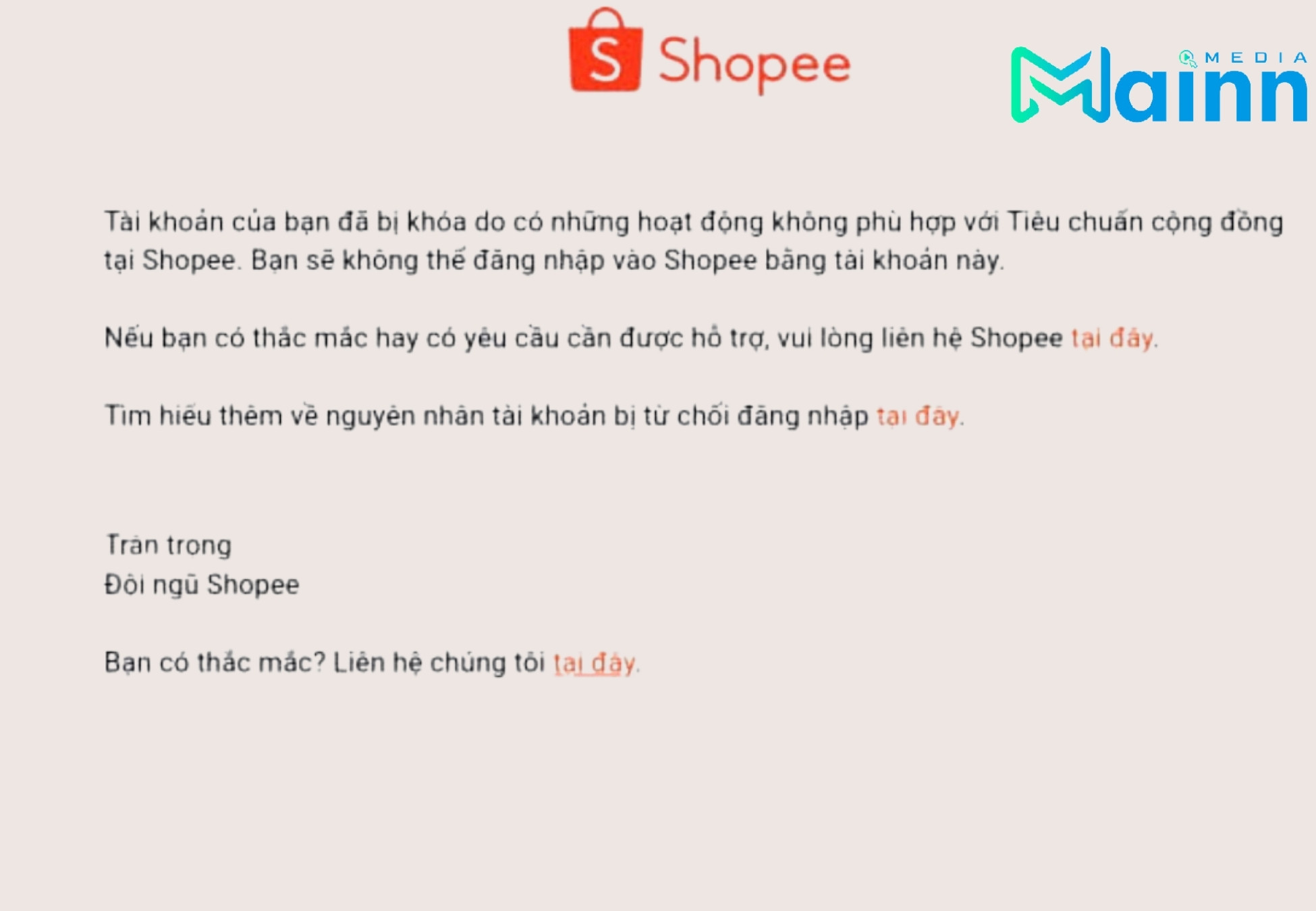 Hướng dẫn chi tiết sửa lỗi F01 Shopee