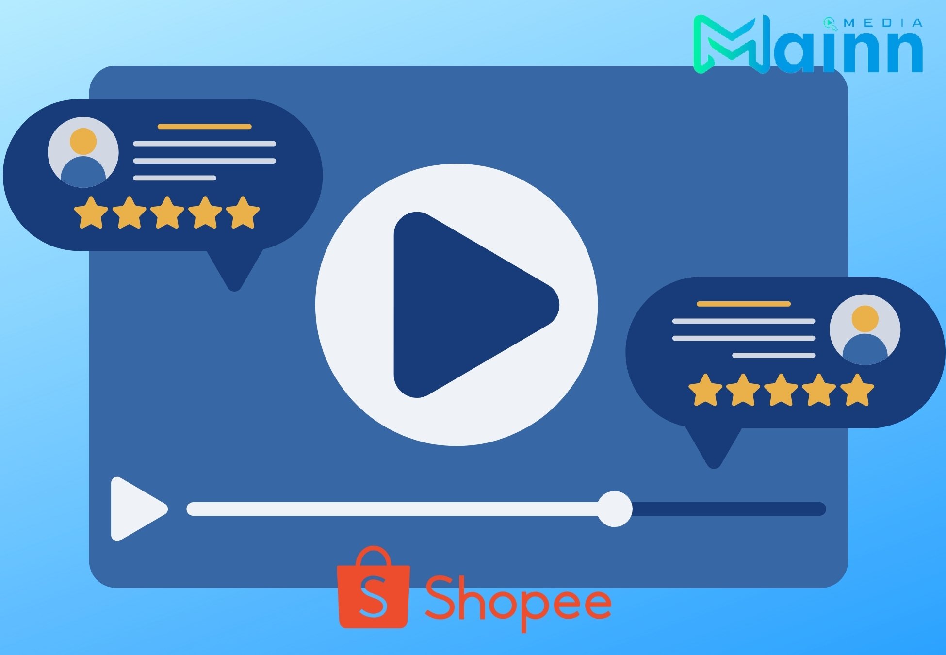 video đánh giá Shopee đẹp