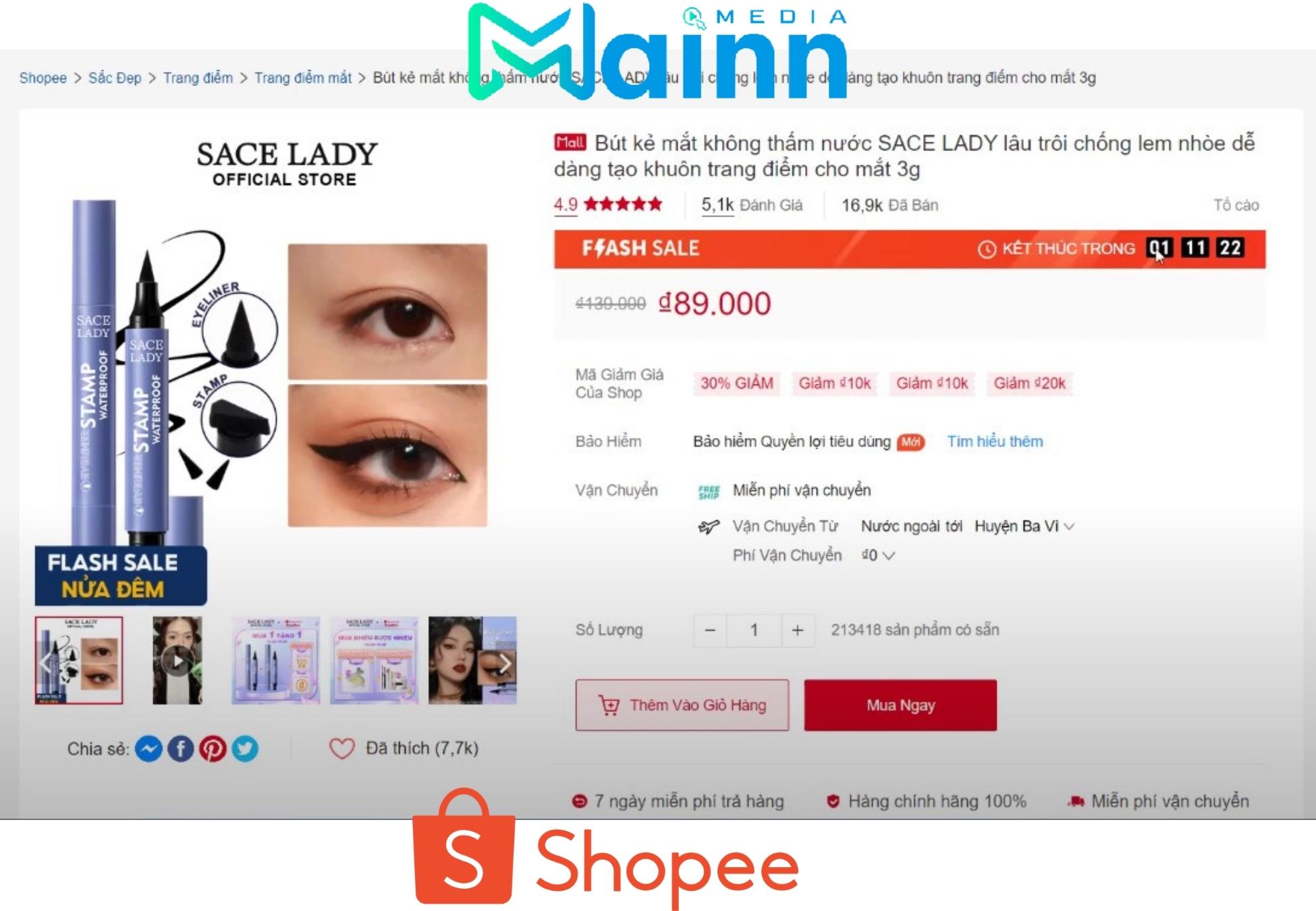 phí giao dịch Shopee