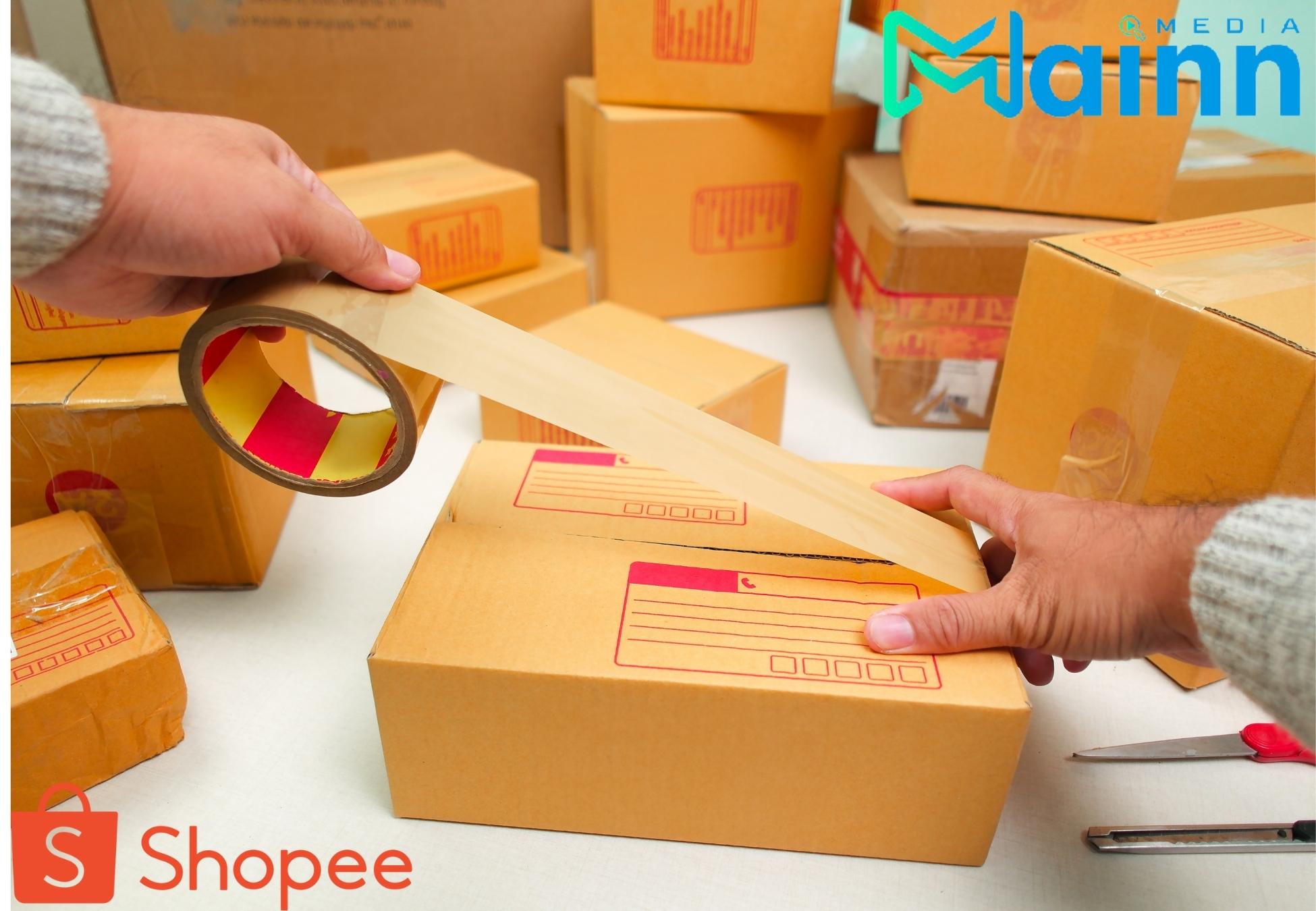 cách đóng gói hàng Shopee