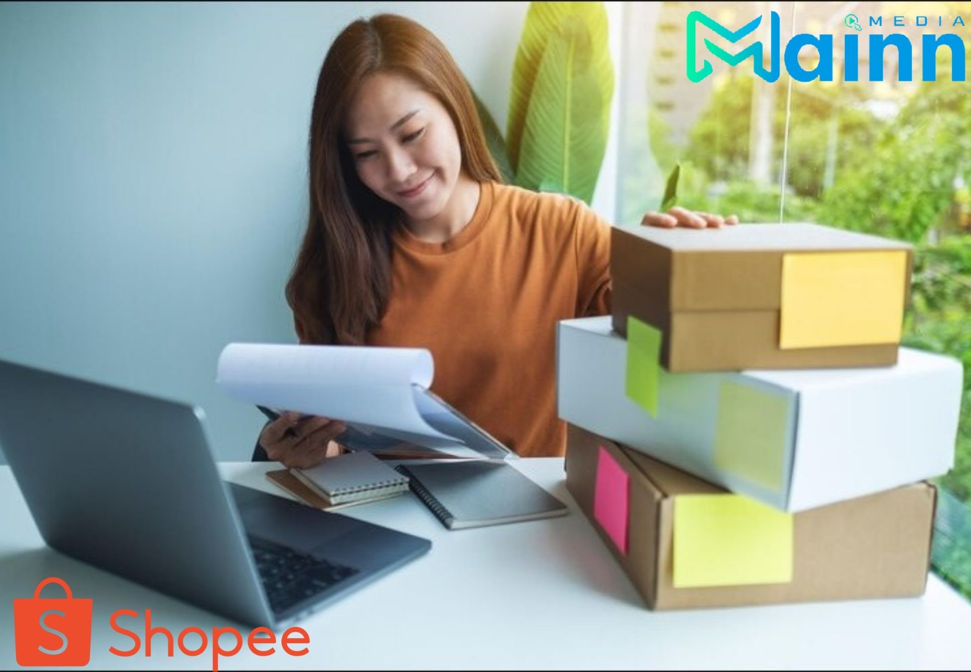 in phiếu gửi hàng Shopee