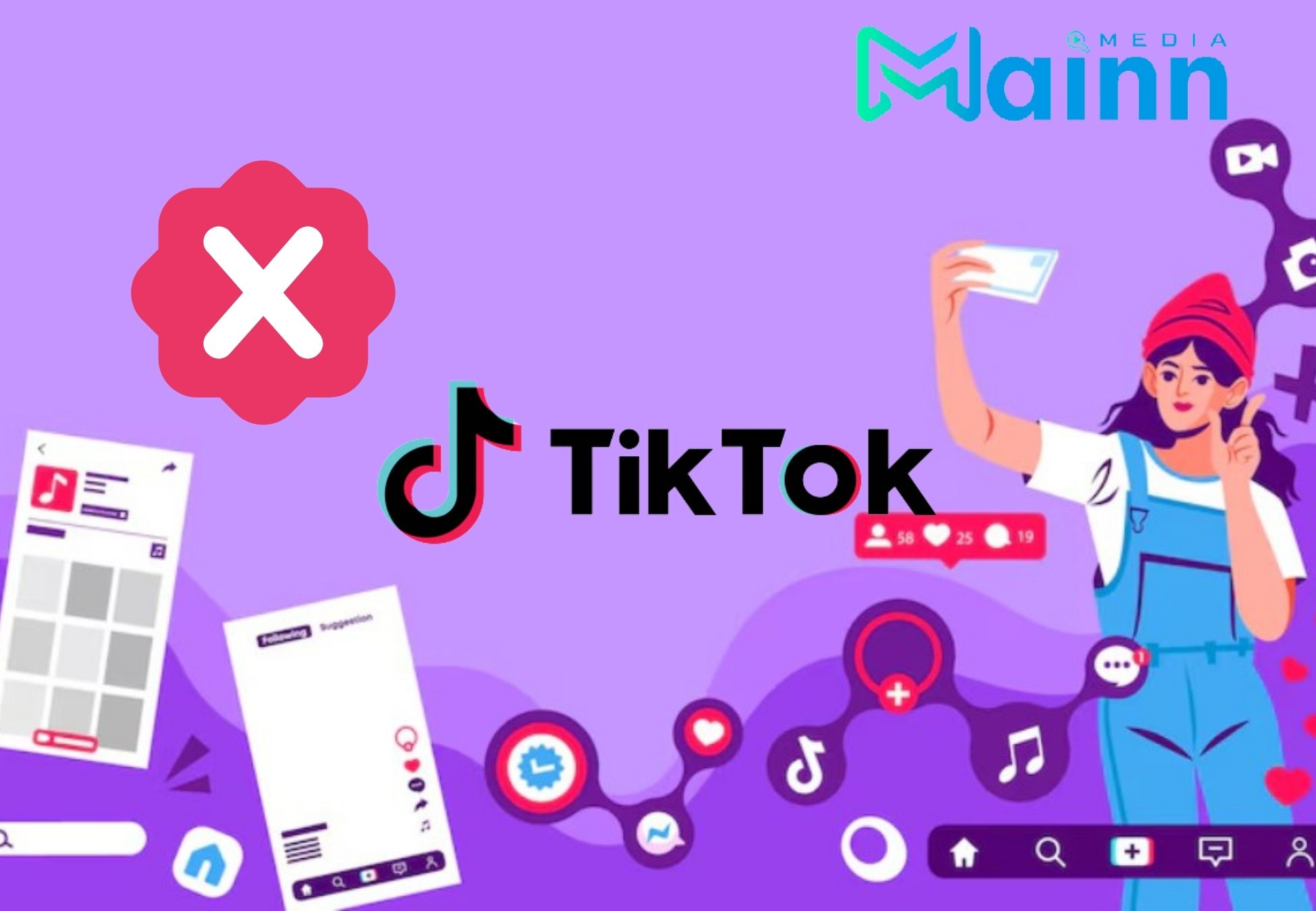 quảng cáo Tiktok không được duyệt