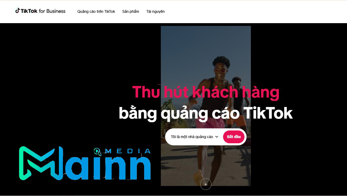 tiếp thị trên Tiktok