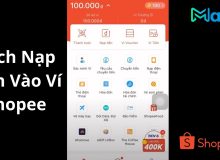 Cách Nạp Tiền Vào Ví Shopee