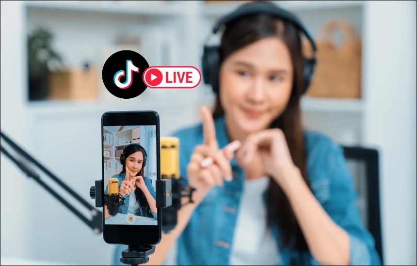 Sử dụng hiệu ứng, filter khi livesteam trên Tiktok