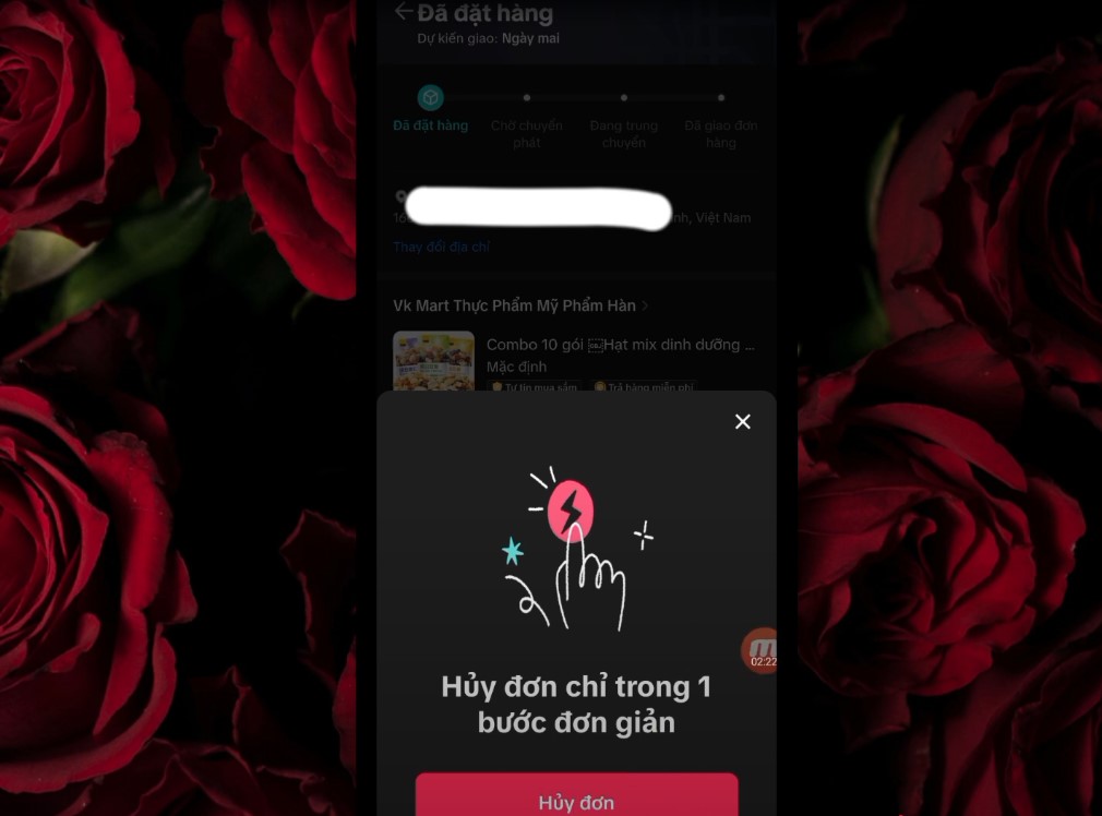 Lịch sử mua hàng TikTok