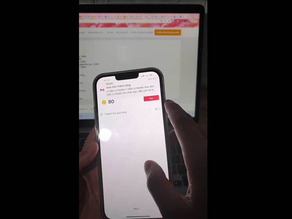 Nạp coin tiktok bị lỗi