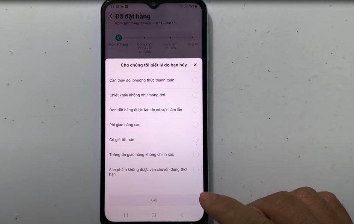 cách kiểm tra đơn hàng trên tiktok