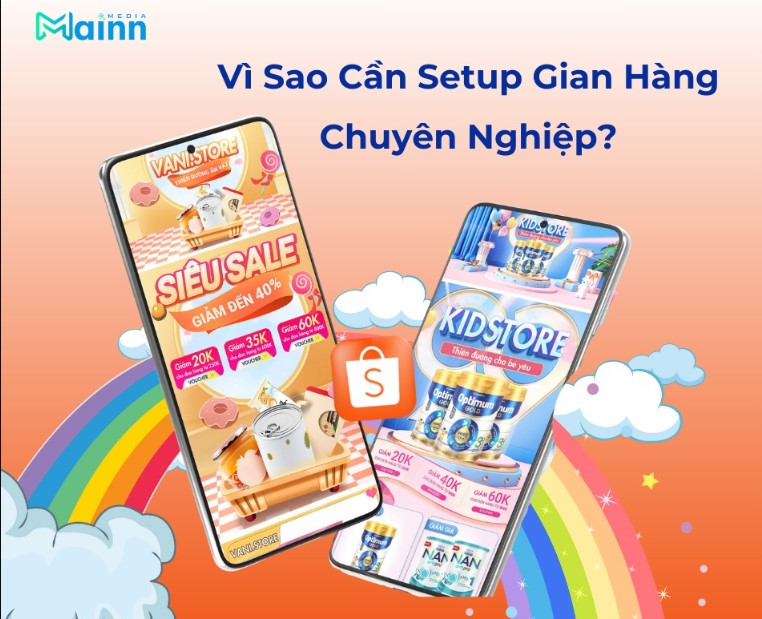 Doi ngu chuyen gia cua Mainn Media ho tro setup gian hang Shopee