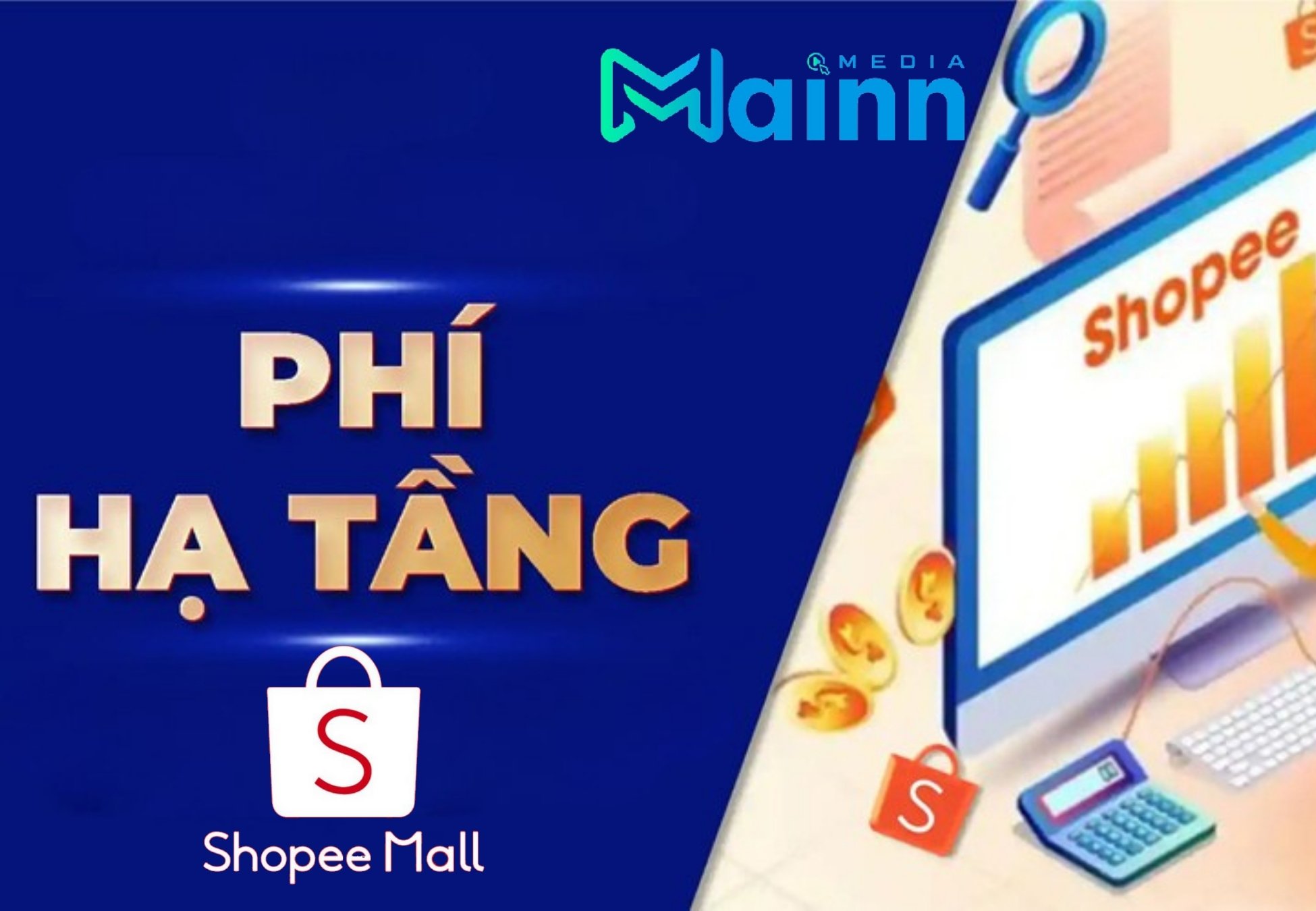 mức phí Shopee Mall chuẩn
