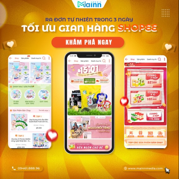 setup gian hàng Shopee chuẩn SEO