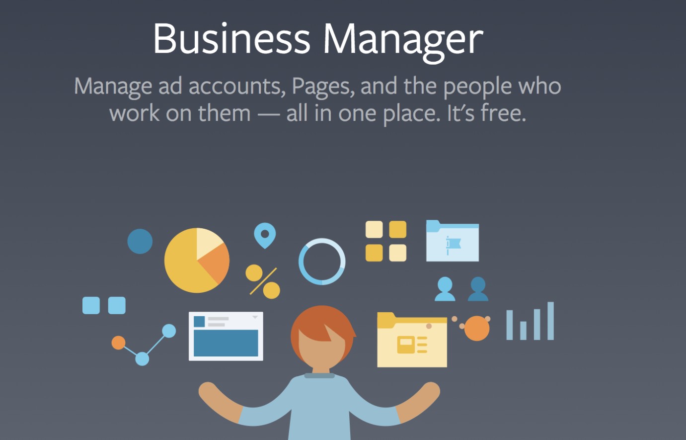 kết nối tài khoản Facebook với business manager