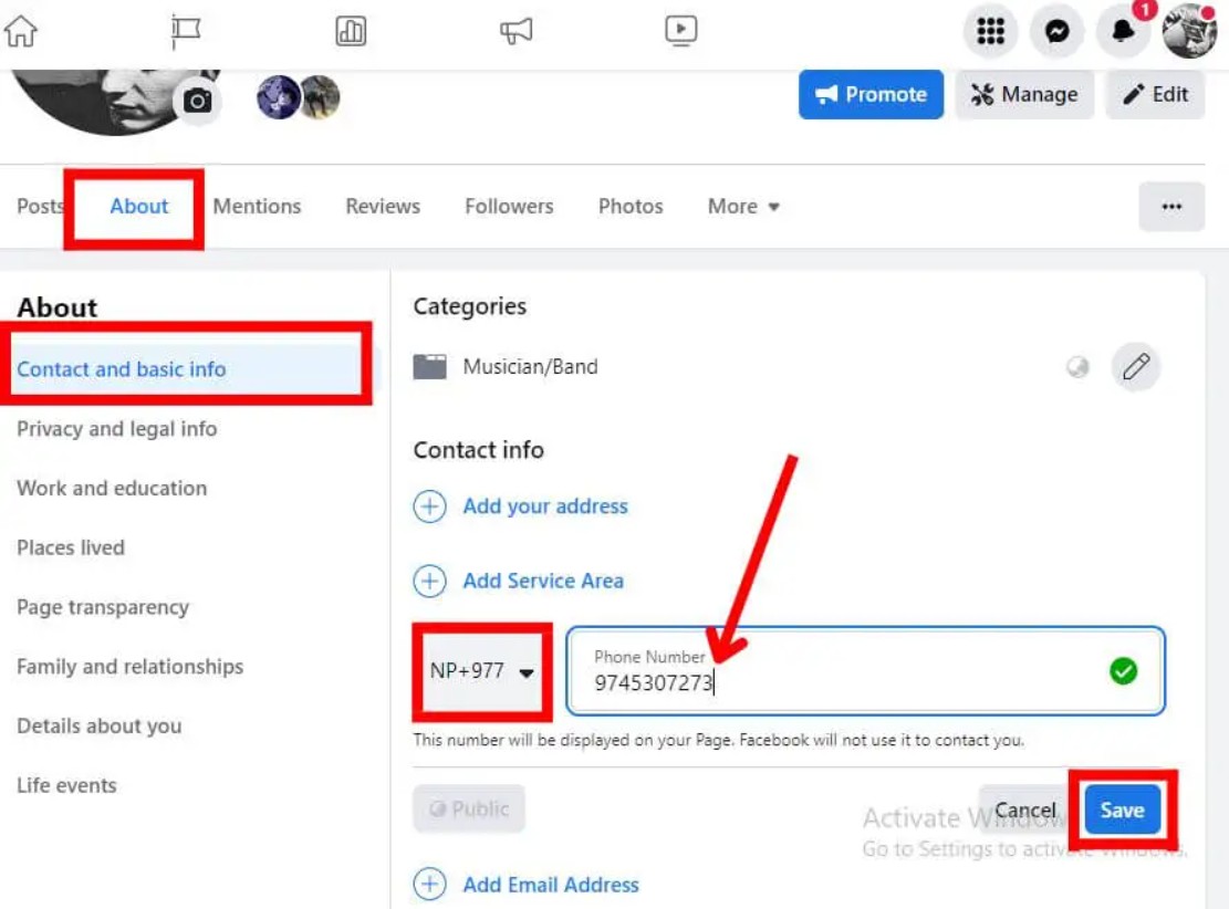 xác minh doanh nghiệp business Facebook