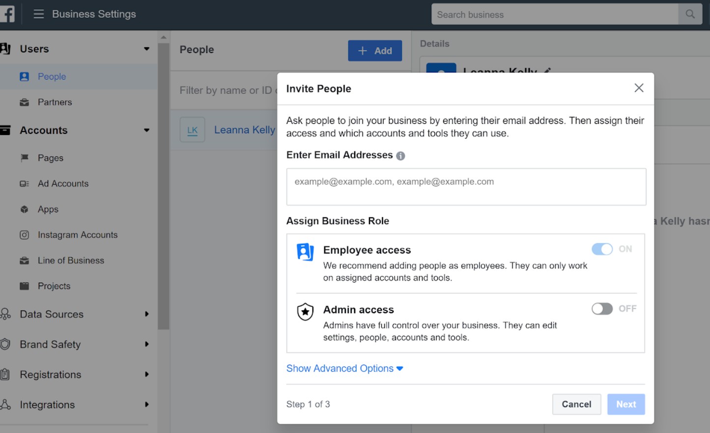 tài khoản quảng cáo BM350