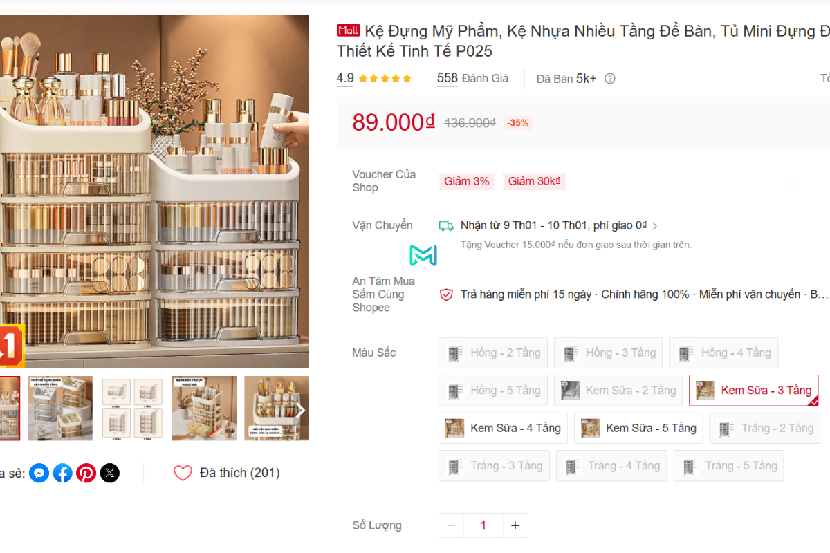 Lưu ý khi đăng sản phẩm lên gian hàng Shopee