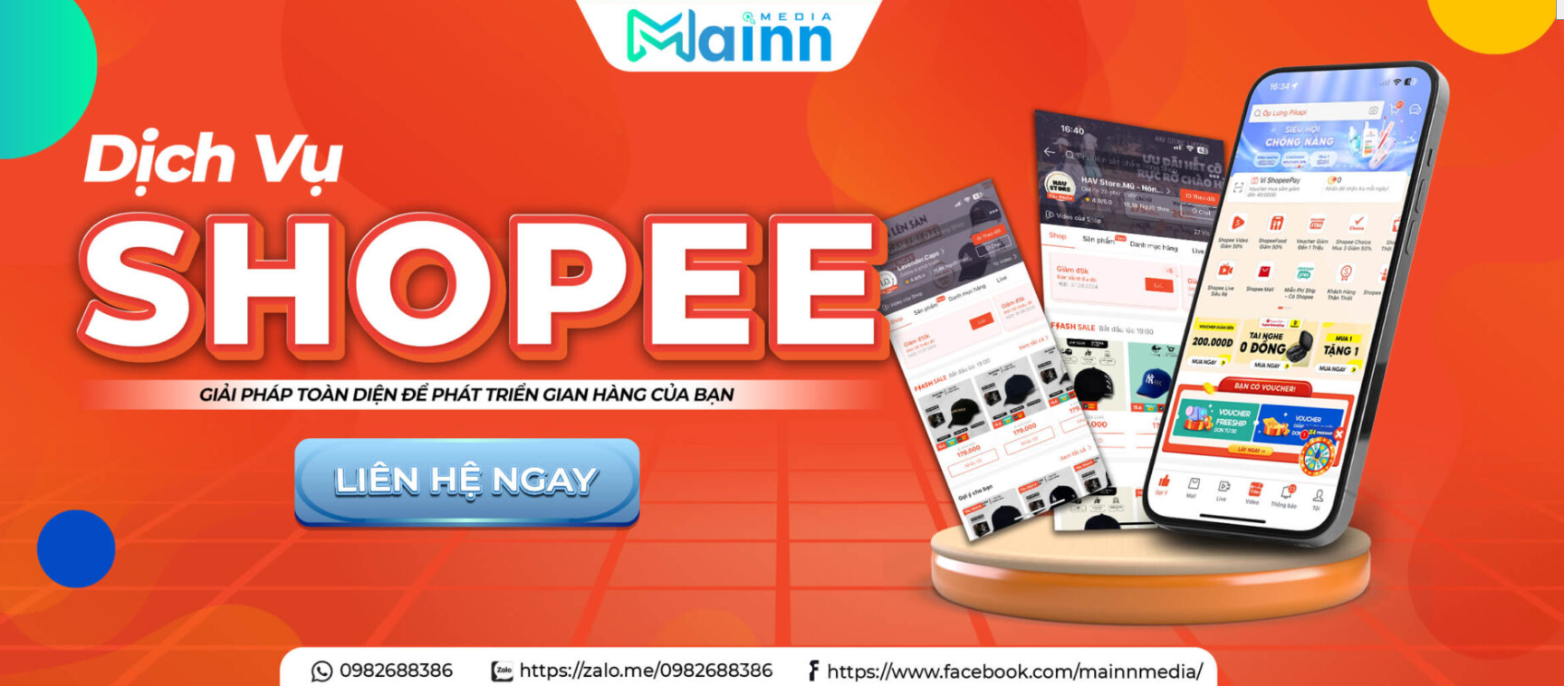 Mainn Media mang đến giải pháp tăng trưởng Shopee cho doanh nghiệp