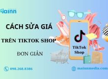 cách sửa giá trên TikTok Shop