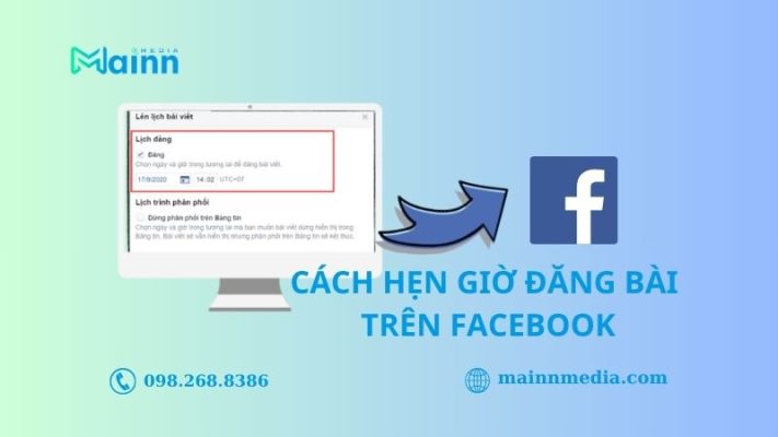 hẹn giờ đăng bài facebook