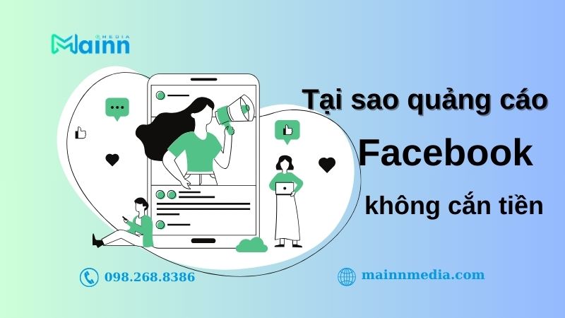 quảng cáo facebook không cắn tiền