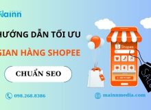 tối ưu gian hàng shopee