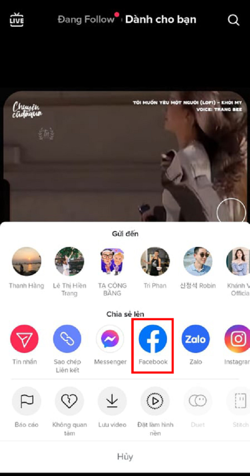 Lượt like TikTok