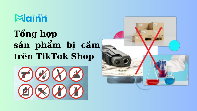 sản phẩm bị đình chỉ trên TikTok Shop