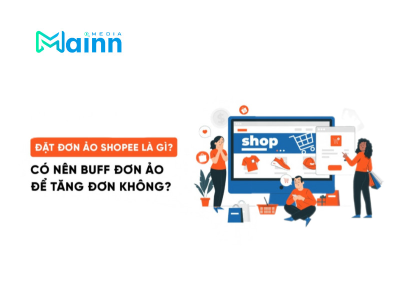 đặt đơn hàng ảo trên shopee