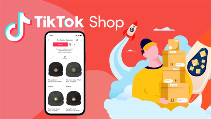 gian hàng tiktok shop