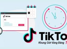 khung giờ đăng tiktok