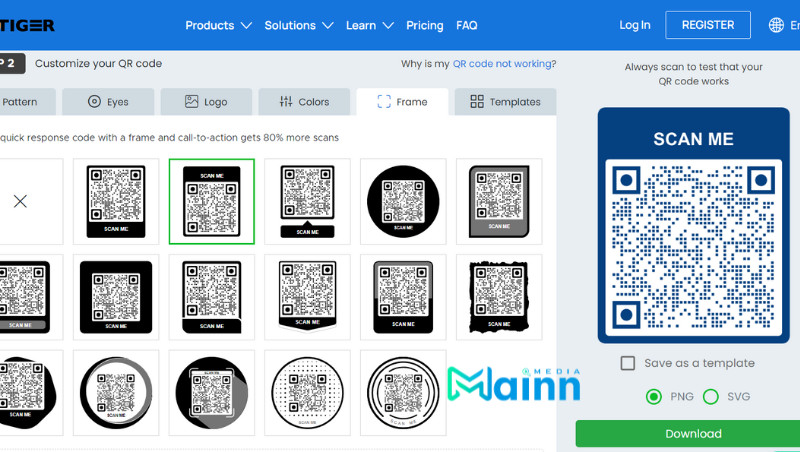 mã qr fanpage