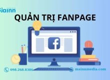 quản trị fanpage facebook