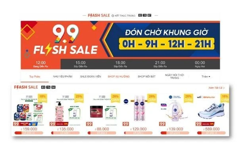 shop yêu thích trên shopee