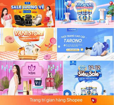 thiết kế banner shopee