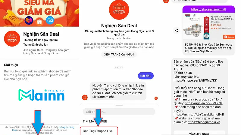 tool gắn tag shopee live