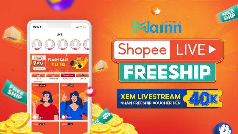 voucher shopee live