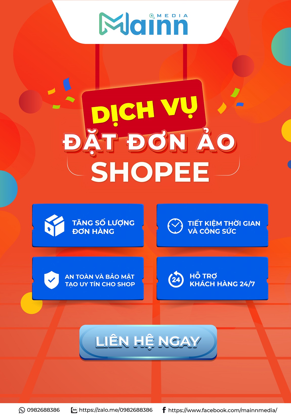 banner dat don ao shopee mobile