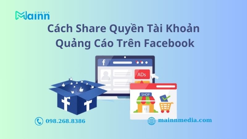 hướng dẫn thêm tài khoản quảng cáo facebook