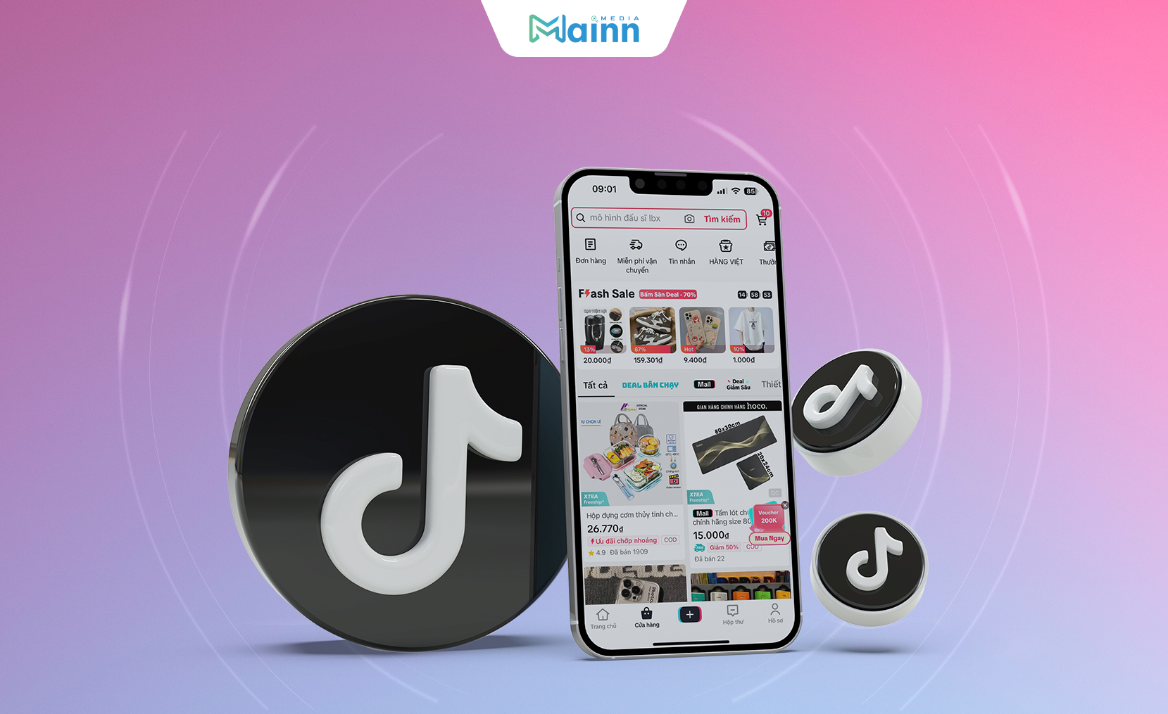 Dịch Vụ Setup Gian Hàng Tiktok Shop