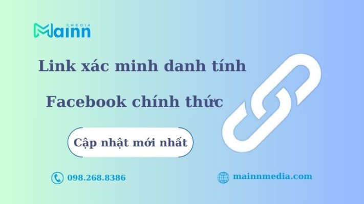 xác nhận danh tính facebook