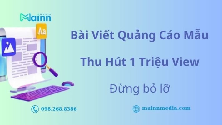 Mẫu quảng cáo