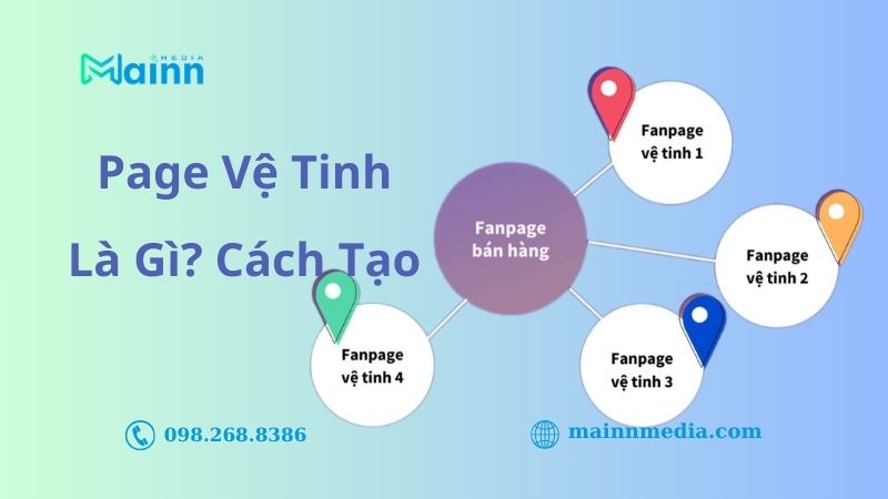 fanpage vệ tinh