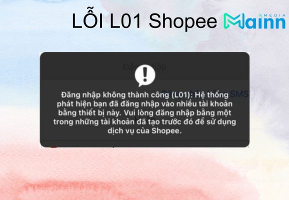 Shopee bị lỗi L01