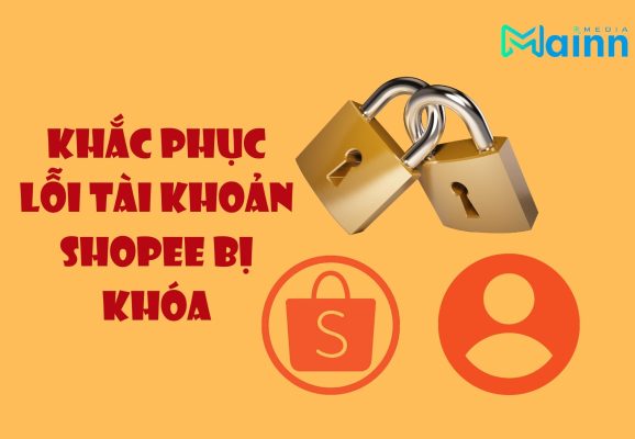 Tài khoản Shopee bị vô hiệu hóa