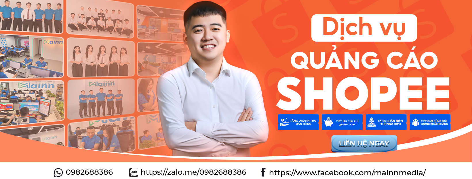 banner dịch vụ quảng cáo shopee