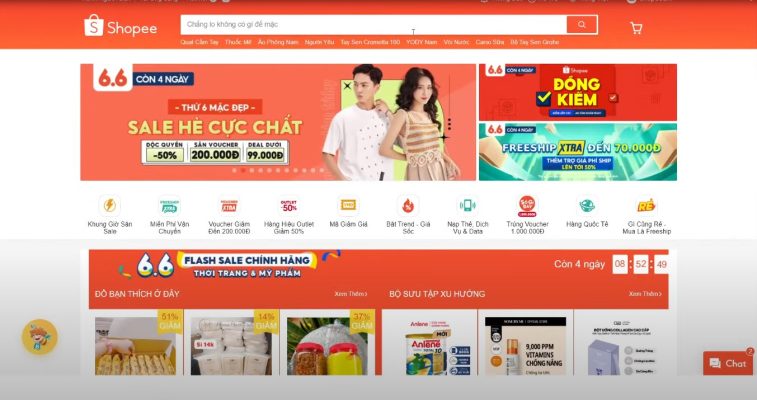 Thương mại điện tử trên Shopee